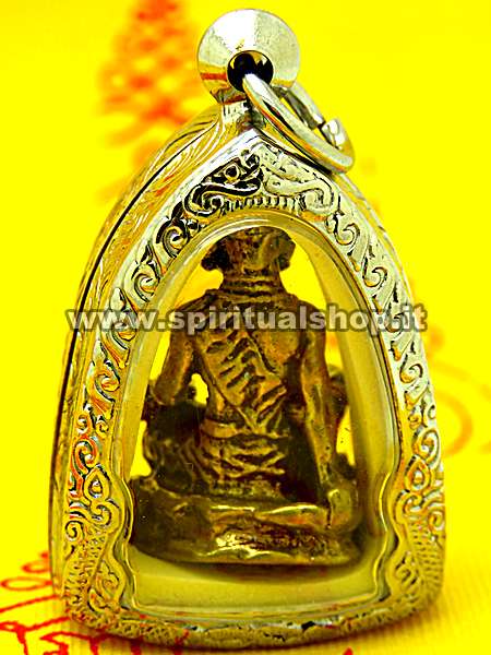 Amuleto Speciale di Ruesi 'Faccia di Tigre' Considerato uno dei Top Amuleti Occulti Thailandesi Attrazione e Successo (Ultimo Rimasto!)*